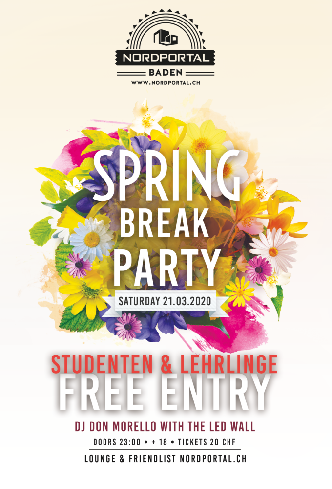 Nordportal Programm Spring Break Party Abgesagt 21022020